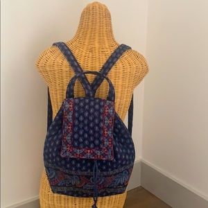 Vera Bradley Backpack - Classic Navy